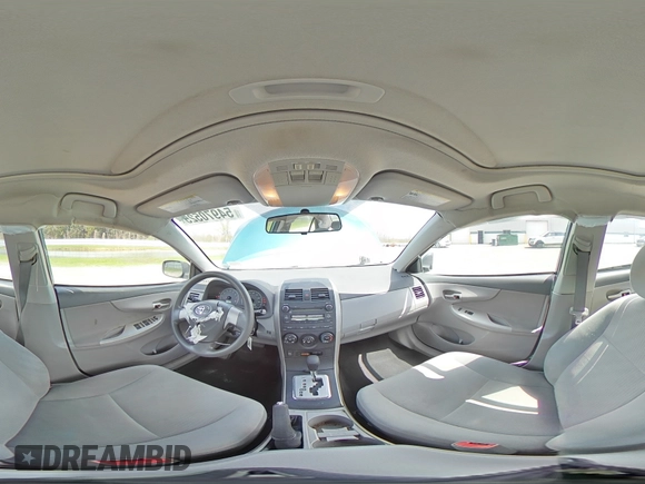 2010 Toyota Corolla with VIN 2T1BU4EE7AC350676, listed as a Copart auction lot 54970525 with 91,027 mi miles and Salvage title. Bid and sale history available at DreamBid. Image 14.