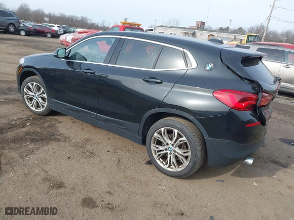 2019 BMW X2 xDrive28i with VIN WBXYJ5C52KEF82876, listed as a IAAI auction lot 41292641 with 46,774 mi miles. Bid and sale history available at carsss.com. Image 3.