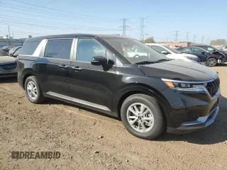 2024 Kia Carnival LX with VIN KNDNB4H35R6440070, listed as a Copart auction lot 74982464 with 257 mi miles and Salvage Title. Bid and sale history available at carsss.com. Image 4.