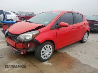 2016 Toyota Yaris L z VIN VNKKTUD30GA067995, wystawiony jako Copart lot #55176775 z przebiegiem 78 689 mil mil oraz Szkody całkowita. Historia ofert i sprzedaży dostępna na DreamBid. Obrazek 1.