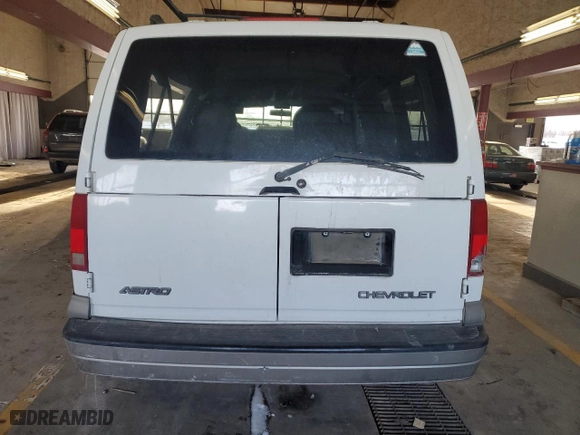 2004 Chevrolet Astro Passenger with VIN 1GNDM19X44B103760, listed as a Copart auction lot 45551785 with 194,936 mi miles and Salvage Title. Bid and sale history available at carsss.com. Image 6.