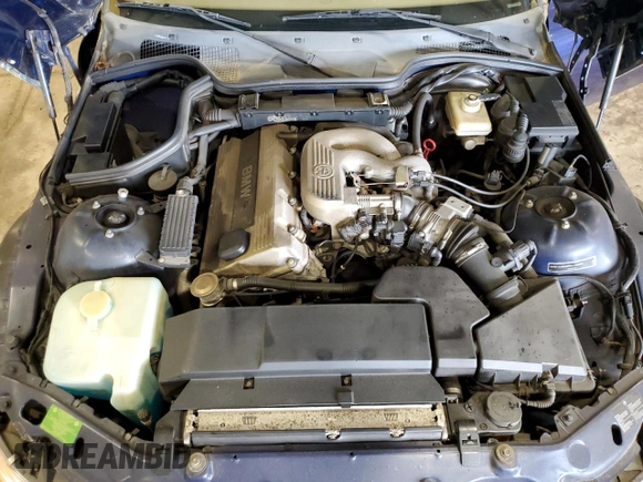 1997 BMW 3 Series 1.9L with VIN 4USCH7323VLE05039, listed as a Copart auction lot 63006834 with 37,689 mi miles and Salvage Title. Bid and sale history available at carsss.com. Image 11.