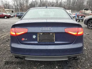 2013 Audi S4 Prestige with VIN WAUKGAFL3DA239955, listed as a Copart auction lot 84562334 with 137,186 mi miles and Salvage Title. Bid and sale history available at carsss.com. Image 6.