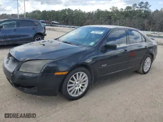 2008 Mercury Milan Premier with VIN 3MEHM08128R609542, listed as a Copart auction lot 43991935 with 0 mi miles and Salvage Title. Bid and sale history available at carsss.com. Image 1.