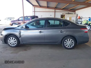 2015 Nissan Sentra SV with VIN 3N1AB7AP8FY343031, listed as a IAAI auction lot 41397415 with 161,620 mi miles. Bid and sale history available at carsss.com. Image 13.