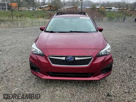 2019 Subaru Impreza Premium z VIN 4S3GTAC67K3722837, wystawiony jako Copart lot #53378535 z przebiegiem 39 643 mil mil oraz Szkoda całkowita • Salvage title. Historia ofert i sprzedaży dostępna na DreamBid. Obrazek 11.