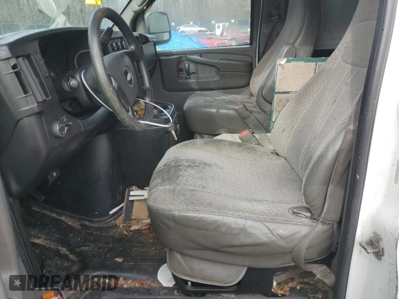 2013 Chevrolet Express Cargo Van with VIN 1GCZGUCGXD1155819, listed as a Copart auction lot 44511495 with 388,439 mi miles and Non Repairable. Bid and sale history available at carsss.com. Image 7.