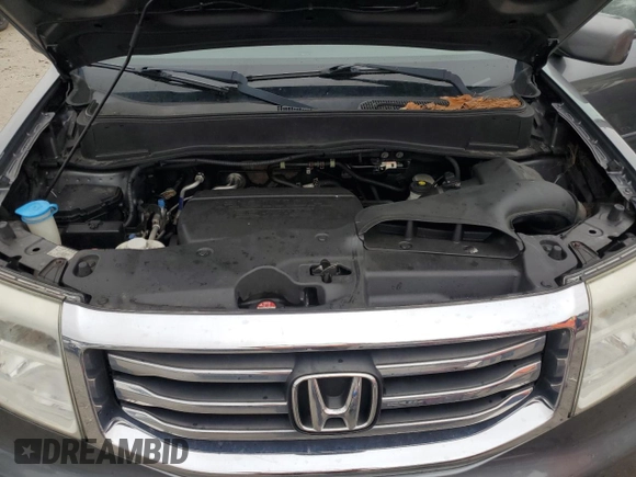 2012 Honda Pilot EX with VIN 5FNYF4H47CB004584, listed as a Copart auction lot 51280755 with 160,859 mi miles and Clean Title. Bid and sale history available at DreamBid. Image 12.