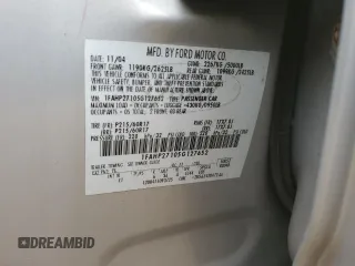 2005 Ford Five Hundred SEL with VIN 1FAHP27105G127652, listed as a Copart auction lot 76551964 with 42,238 mi miles and Salvage Title. Bid and sale history available at carsss.com. Image 15.