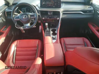 2020 Lexus RX 350 F Sport with VIN 2T2SZMDAXLC235598, listed as a Copart auction lot 82036884 with 47,168 mi miles and Salvage title. Bid and sale history available at DreamBid. Image 8.