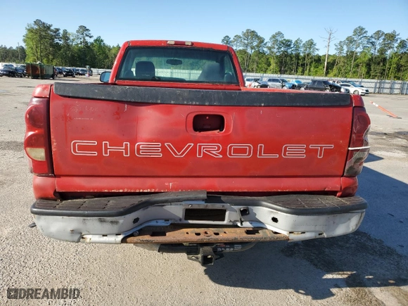 2003 Chevrolet Silverado 1500 with VIN 1GCEC14X53Z287491, listed as a Copart auction lot 52237765 with 0 mi miles and Clean Title. Bid and sale history available at carsss.com. Image 6.