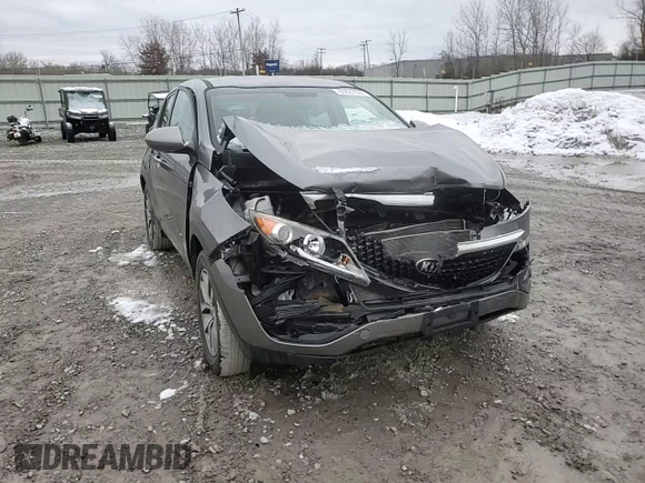 2016 Kia Sportage LX with VIN KNDPB3AC5G7823690, listed as a Copart auction lot 55272765 with 47,666 mi miles and Non Repairable. Bid and sale history available at carsss.com. Image 12.