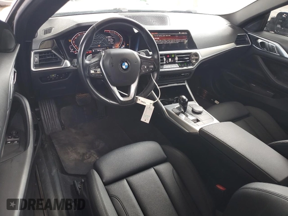 2021 BMW 4 Series 430i z VIN WBA53AP0XMCH56237, wystawiony jako Copart lot #51148215 z przebiegiem 39 686 mil mil oraz Szkoda całkowita • Salvage title. Historia ofert i sprzedaży dostępna na DreamBid. Obrazek 8.