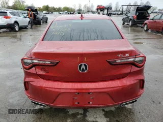 2021 Acura TLX Technology with VIN 19UUB5F42MA008752, listed as a Copart auction lot 51679665 with Not provided miles and Salvage title. Bid and sale history available at DreamBid. Image 6.