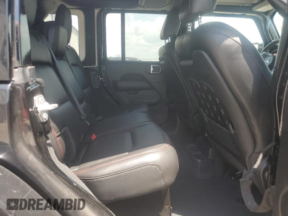 2022 Jeep Wrangler Unlimited Rubicon with VIN 1C4HJXFG1NW193437, listed as a Copart auction lot 57137365 with 56,732 mi miles and Salvage title. Bid and sale history available at DreamBid. Image 10.