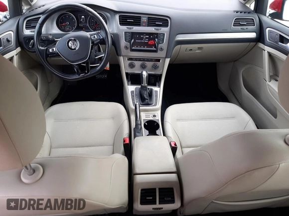 2015 Volkswagen Golf TSI SEL with VIN 3VW217AU2FM083840, listed as a Copart auction lot 45018625 with 111,778 mi miles and Salvage title. Bid and sale history available at DreamBid. Image 8.