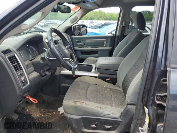 2017 Ram 1500 Big Horn with VIN 3C6RR7LT3HG784801, listed as a Copart auction lot 61175635 with 68,219 mi miles and Salvage title. Bid and sale history available at DreamBid. Image 7.