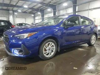 2024 Subaru Impreza with VIN JF1GUABC1R8371785, listed as a Copart auction lot 41638575 with 3,201 mi miles and Salvage Title. Bid and sale history available at carsss.com. Image 1.