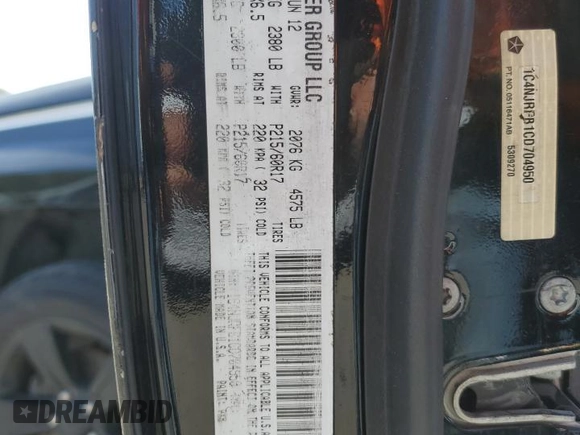 2012 Jeep Patriot Latitude with VIN 1C4NJRFB1CD704950, listed as a Copart auction lot 55296245 with 135,776 mi miles and Clean Title. Bid and sale history available at carsss.com. Image 13.