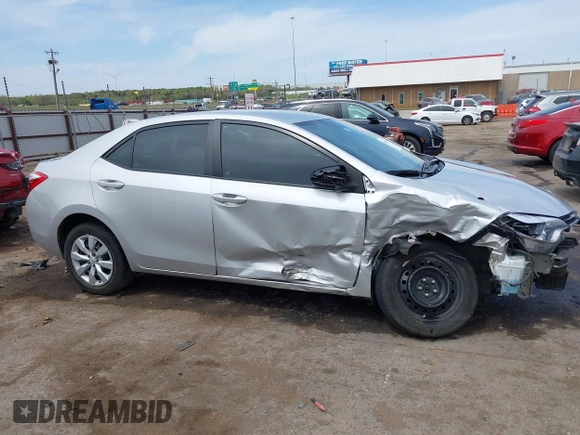 2016 Toyota Corolla L with VIN 5YFBURHE8GP540861, listed as a IAAI auction lot 42034849 with 37,443 mi miles and . Bid and sale history available at DreamBid. Image 14.