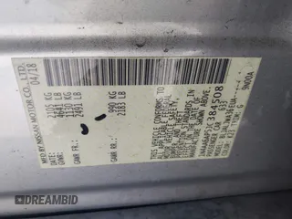 2018 Nissan Maxima SL с VIN 1N4AA6AP5JC384508, выставлен на аукционе IAAI как лот 41832660 с пробегом 141 948 миль миль и . История ставок и продаж доступна на DreamBid. Изображение 9.