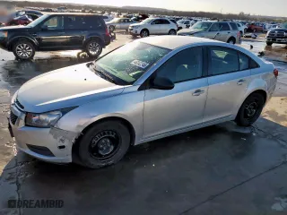 2014 Chevrolet Cruze LS with VIN 1G1PA5SH0E7487221, listed as a Copart auction lot 48342245 with 134,240 mi miles and Salvage Title. Bid and sale history available at carsss.com. Image 1.