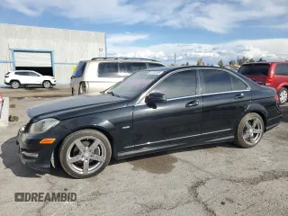 2012 Mercedes-Benz C-Class C 250 Sport with VIN WDDGF4HB4CA628268, listed as a Copart auction lot 51702505 with 148,387 mi miles and Salvage Title. Bid and sale history available at carsss.com. Image 1.