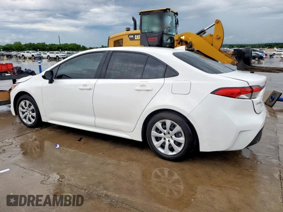 2023 Toyota Corolla LE z VIN 5YFB4MDE0PP015995, wystawiony jako Copart lot #55266705 z przebiegiem 57 339 mil mil oraz Szkoda całkowita • Salvage title. Historia ofert i sprzedaży dostępna na DreamBid. Obrazek 2.
