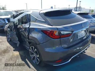 2022 Lexus RX 450h with VIN 2T2HGMDA4NC077617, listed as a IAAI auction lot 42489655 with 37,683 mi miles and . Bid and sale history available at DreamBid. Image 3.