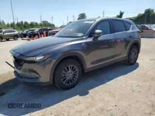 2019 Mazda CX-5 Touring with VIN JM3KFACM3K1684588, listed as a Copart auction lot 58703894 with 75,217 mi miles and Salvage Title. Bid and sale history available at carsss.com. Image 1.