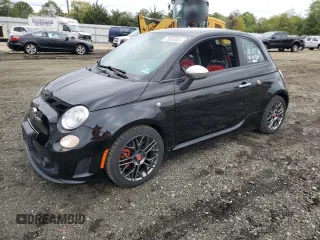 2017 FIAT 500 Abarth z VIN 3C3CFFFH8HT659135, wystawiony jako Copart lot #73929284 z przebiegiem 52 019 mil mil oraz Szkody całkowita. Historia ofert i sprzedaży dostępna na DreamBid. Obrazek 1.