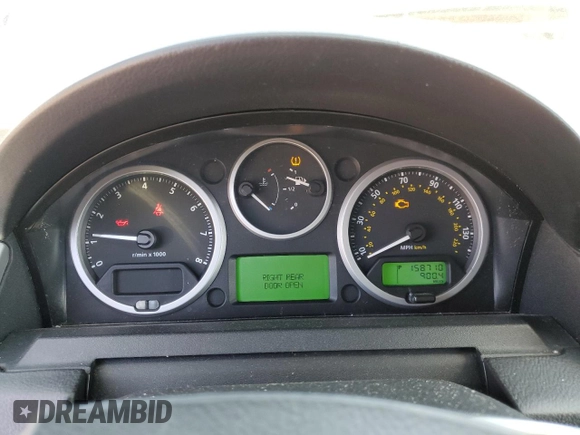 2008 Land Rover LR3 SE with VIN SALAE25408A489947, listed as a Copart auction lot 51487705 with 158,710 mi miles and Clean title. Bid and sale history available at DreamBid. Image 9.