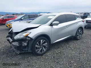 2016 Nissan Murano SL with VIN 5N1AZ2MH8GN139470, listed as a IAAI auction lot 41787551 with 116,182 mi miles. Bid and sale history available at carsss.com. Image 18.
