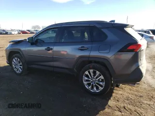 2024 Toyota RAV4 XLE Premium with VIN 2T3A1RFV5RC471628, listed as a Copart auction lot 46153285 with 4,802 mi miles and Salvage Title. Bid and sale history available at carsss.com. Image 2.