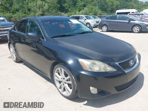 2006 Lexus IS 250 z VIN JTHBK262065018208, wystawiony jako IAAI lot #42450518 z przebiegiem 137 352 mil mil oraz . Historia ofert i sprzedaży dostępna na DreamBid. Obrazek 1.