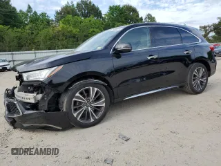 2019 Acura MDX Technology z VIN 5J8YD3H5XKL011616, wystawiony jako Copart lot #55998115 z przebiegiem 114 970 mil mil oraz Szkoda całkowita • Salvage title. Historia ofert i sprzedaży dostępna na DreamBid. Obrazek 1.