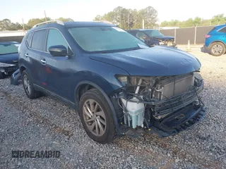 2015 Nissan Rogue SV z VIN 5N1AT2MV9FC780595, wystawiony jako IAAI lot #41948764 z przebiegiem 114 023 mil mil oraz . Historia ofert i sprzedaży dostępna na DreamBid. Obrazek 1.