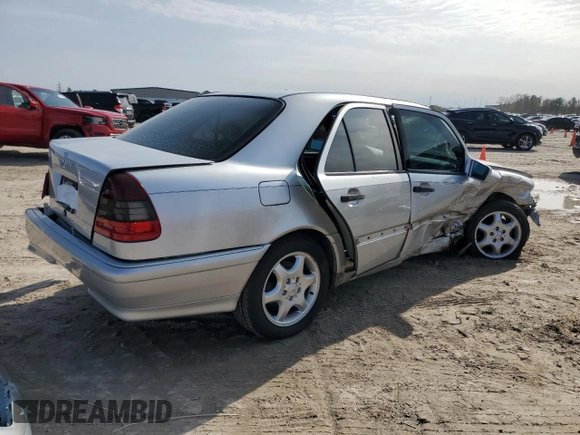 1999 Mercedes-Benz C 230/260/280/320 with VIN WDBHA29G0XA688063, listed as a Copart auction lot 44467355 with Not Provided miles and Salvage Title. Bid and sale history available at DreamBid. Image 3.