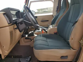 1999 Jeep Wrangler Sahara with VIN 1J4FY49S3XP441051, listed as a Copart auction lot 50946175 with 112,884 mi miles and Salvage Title. Bid and sale history available at carsss.com. Image 7.