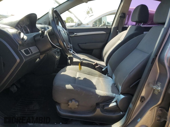 2011 Chevrolet Aveo 1LT with VIN KL1TD5DE3BB233485, listed as a Copart auction lot 57986335 with 167,872 mi miles and Salvage title. Bid and sale history available at DreamBid. Image 7.