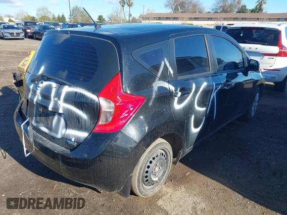 2014 Nissan Note SV with VIN 3N1CE2CP6EL404470, listed as a IAAI auction lot 41699457 with 121,101 mi miles and . Bid and sale history available at DreamBid. Image 4.
