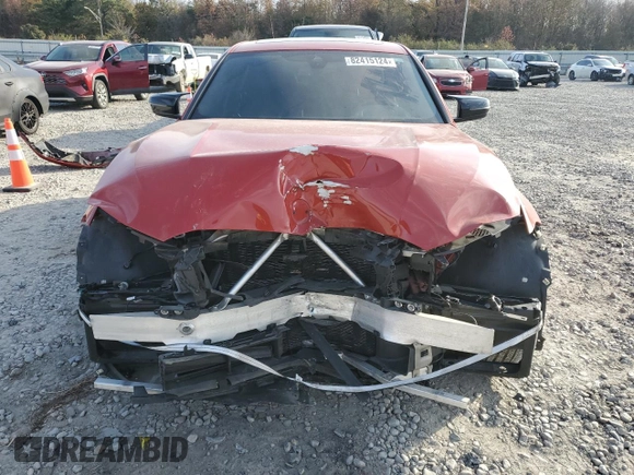 2019 BMW 3 Series 330i xDrive with VIN WBA5R7C51KAJ82278, listed as a Copart auction lot 82415124 with 57,625 mi miles and Salvage Title. Bid and sale history available at carsss.com. Image 5.