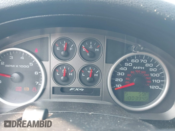 2006 Ford F-150 XLT with VIN 1FTPW04546KC98973, listed as a IAAI auction lot 41856310 with 180,394 mi miles. Bid and sale history available at carsss.com. Image 7.