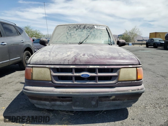 1993 Ford Ranger STX z VIN 1FTCR14U8PPA18186, wystawiony jako Copart lot #58465675 z przebiegiem 83 813 mil mil oraz Czysty tytuł • Clean title. Historia ofert i sprzedaży dostępna na DreamBid. Obrazek 5.