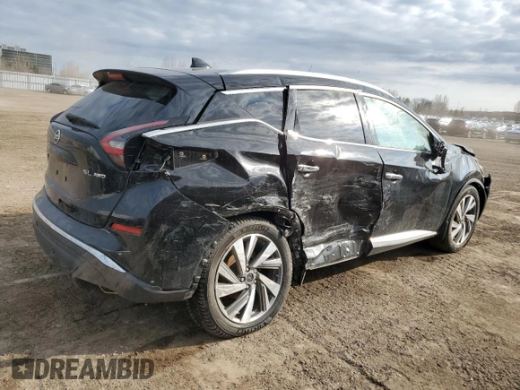 2020 Nissan Murano SL z VIN 5N1AZ2CS8LN102071, wystawiony jako Copart lot #54330705 z przebiegiem 115 000 mil mil oraz Czysty tytuł • Clean title. Historia ofert i sprzedaży dostępna na DreamBid. Obrazek 3.
