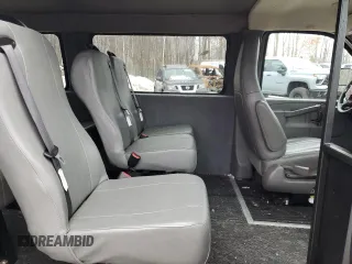 2016 Chevrolet Express Cargo with VIN 1GCWGAFFXG1170085, listed as a Copart auction lot 44425025 with 34,880 mi miles and Salvage title. Bid and sale history available at DreamBid. Image 12.