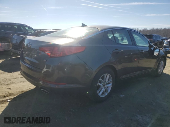 2011 Kia Optima LX with VIN KNAGM4A77B5074427, listed as a Copart auction lot 88841345 with Not Provided miles and Salvage Title. Bid and sale history available at carsss.com. Image 3.