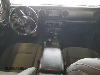 2021 Jeep Wrangler Unlimited Sport S with VIN 1C4HJXDN0MW616430, listed as a Copart auction lot 55697425 with 84,109 mi miles and Salvage title. Bid and sale history available at DreamBid. Image 8.