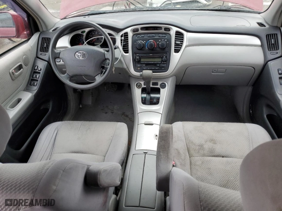 2007 Toyota Highlander with VIN JTEHD21A170048333, listed as a Copart auction lot 47866945 with 277,681 mi miles and Salvage Title. Bid and sale history available at carsss.com. Image 8.