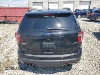 2018 Ford Explorer Sport z VIN 1FM5K8GT0JGA35611, wystawiony jako Copart lot #62075905 z przebiegiem 81 553 mil mil oraz Szkoda całkowita • Salvage title. Historia ofert i sprzedaży dostępna na DreamBid. Obrazek 6.